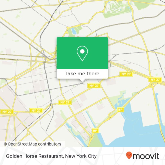Mapa de Golden Horse Restaurant