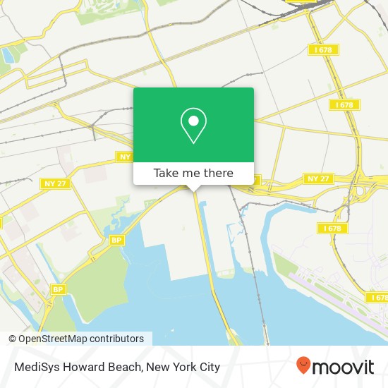 MediSys Howard Beach map