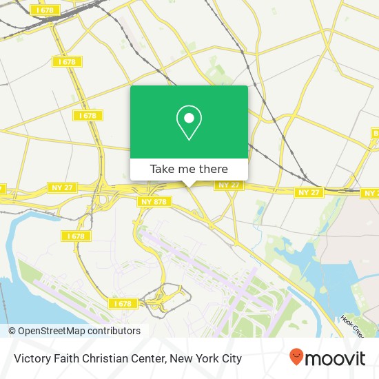 Victory Faith Christian Center map