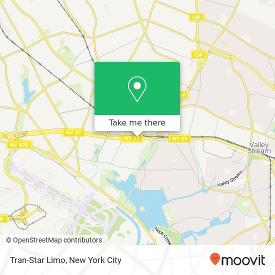 Tran-Star Limo map