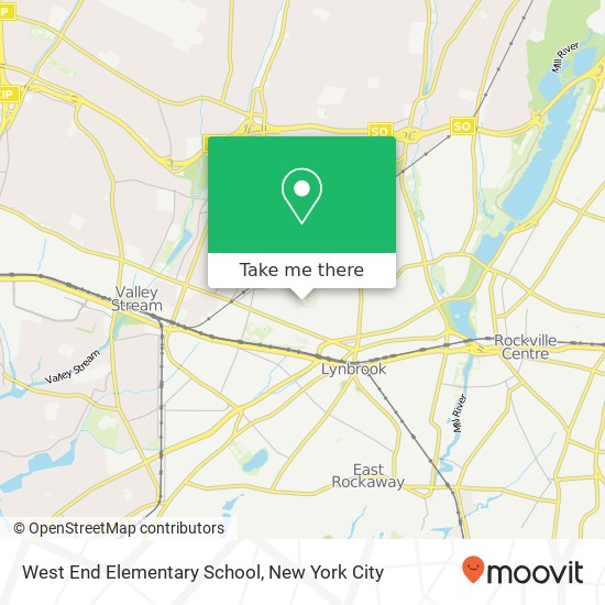 Mapa de West End Elementary School