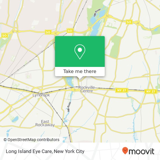 Mapa de Long Island Eye Care