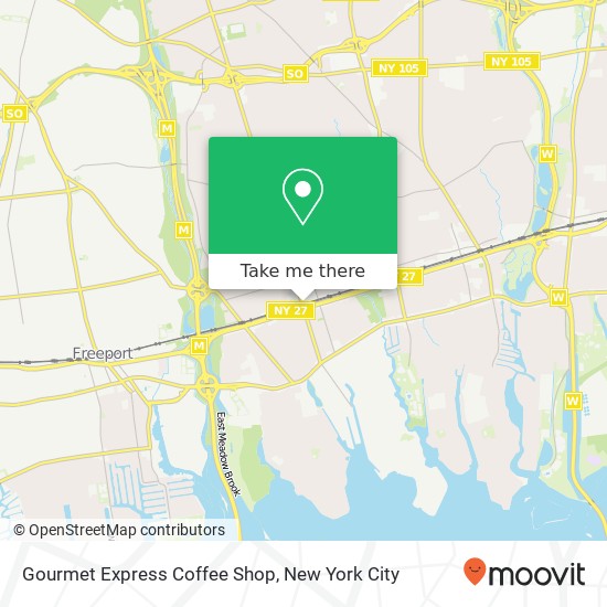 Gourmet Express Coffee Shop map
