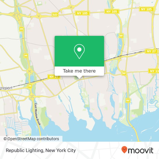 Mapa de Republic Lighting