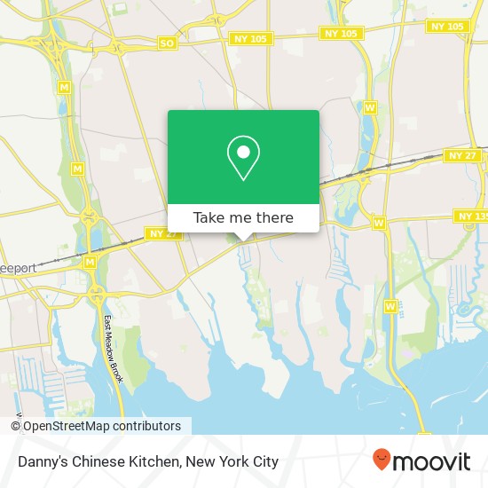 Danny's Chinese Kitchen map