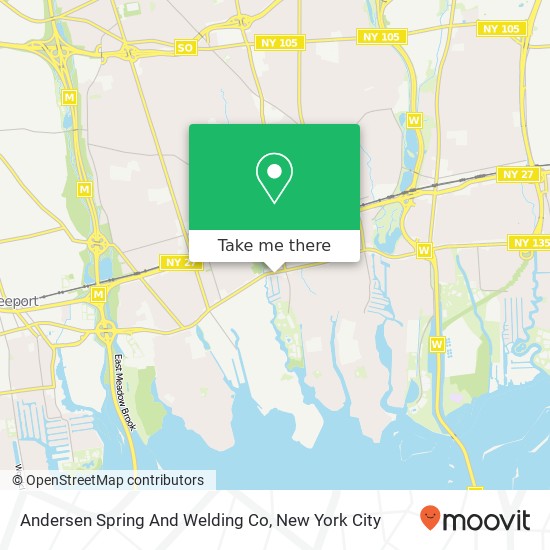 Mapa de Andersen Spring And Welding Co