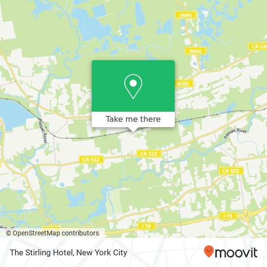 Mapa de The Stirling Hotel