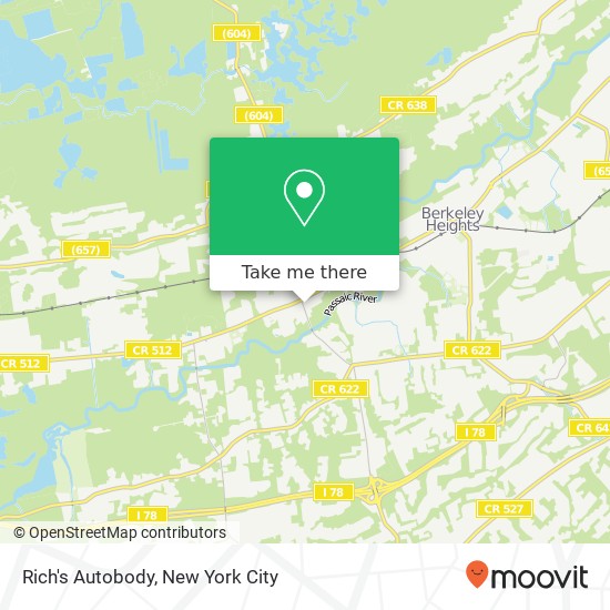 Mapa de Rich's Autobody