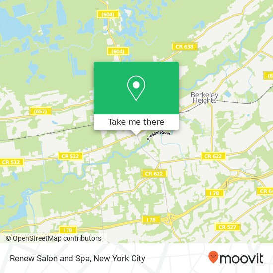 Mapa de Renew Salon and Spa