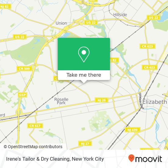 Irene's Tailor & Dry Cleaning map