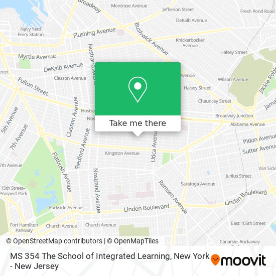 Mapa de MS 354 The School of Integrated Learning