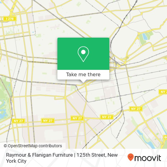 Raymour & Flanigan Furniture | 125th Street map