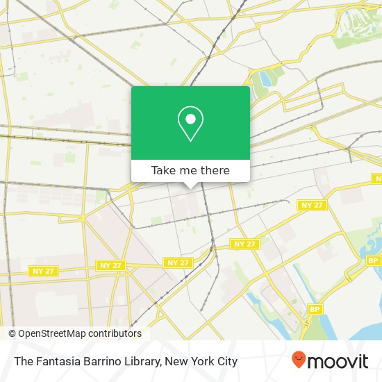 Mapa de The Fantasia Barrino Library