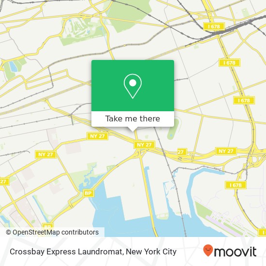 Mapa de Crossbay Express Laundromat