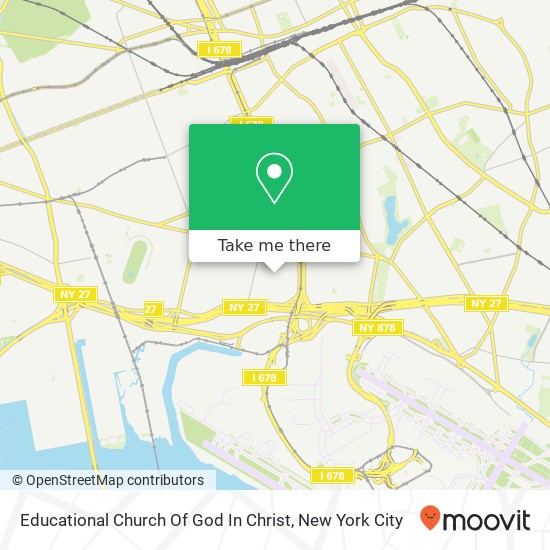 Educational Church Of God In Christ map
