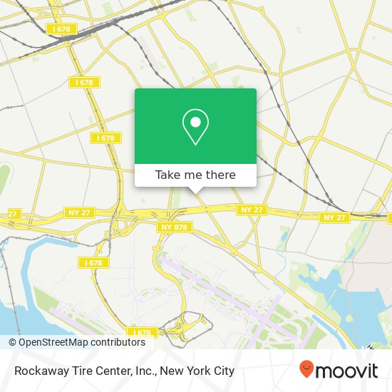 Rockaway Tire Center, Inc. map