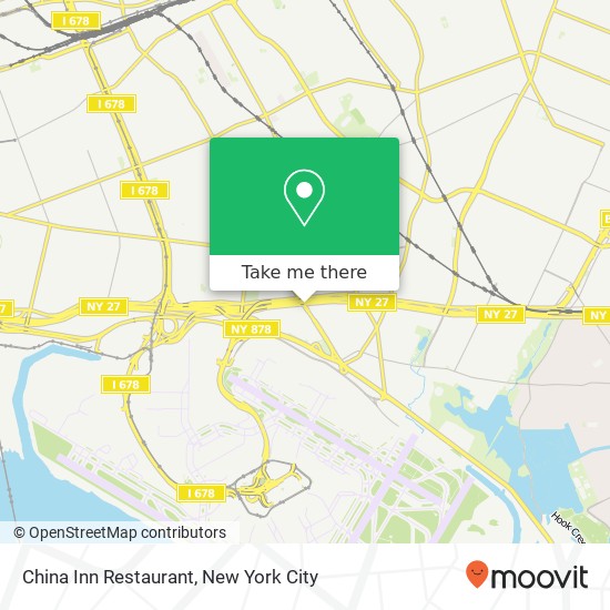 China Inn Restaurant map