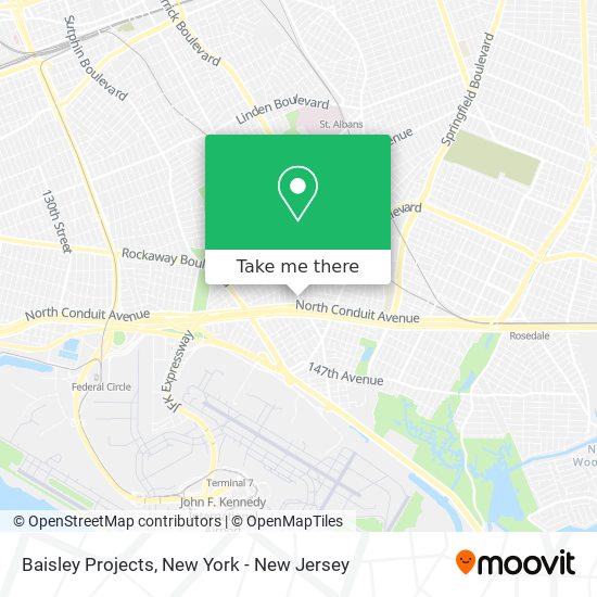 Baisley Projects map