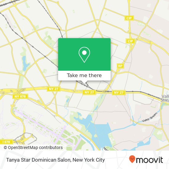 Mapa de Tanya Star Dominican Salon