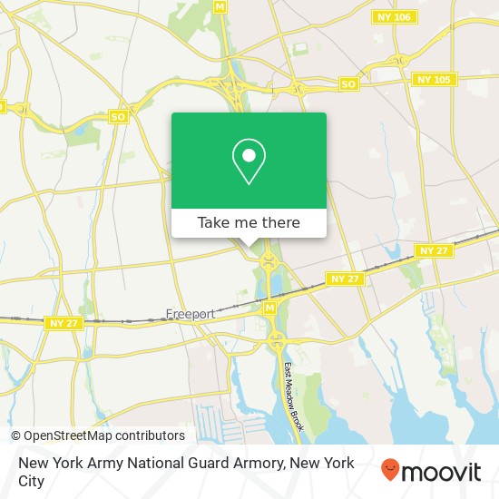 Mapa de New York Army National Guard Armory