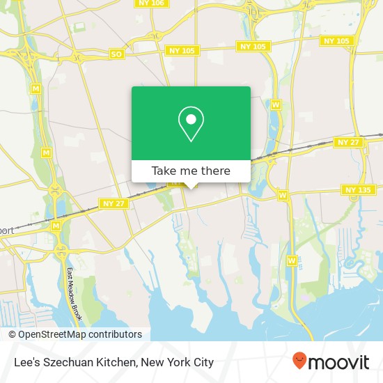 Mapa de Lee's Szechuan Kitchen