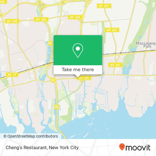 Mapa de Cheng's Restaurant