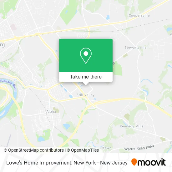 Lowe's Home Improvement map