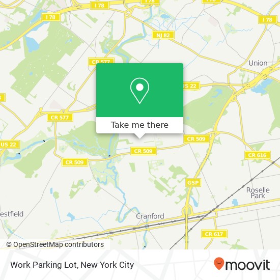 Mapa de Work Parking Lot