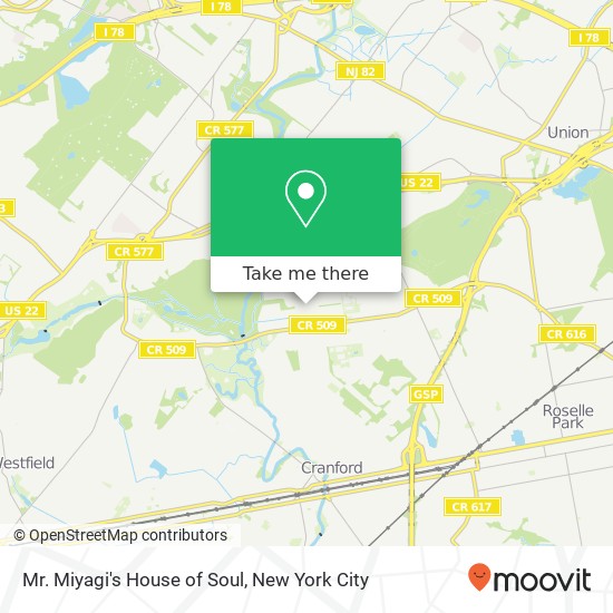 Mr. Miyagi's House of Soul map