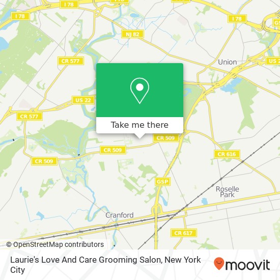 Laurie's Love And Care Grooming Salon map