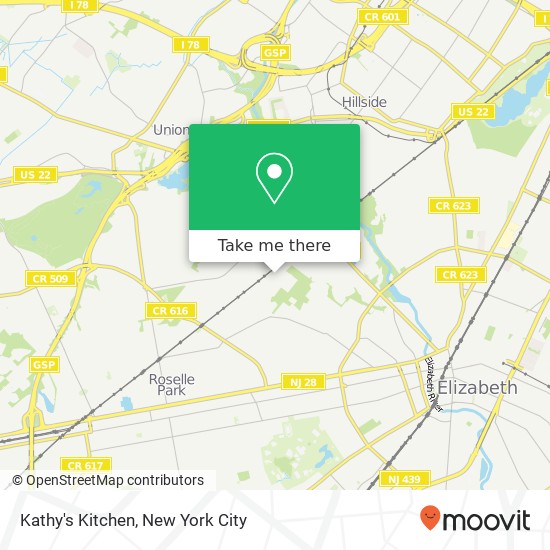 Mapa de Kathy's Kitchen