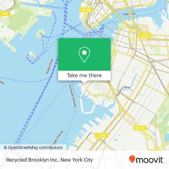 Mapa de Recycled Brooklyn Inc.