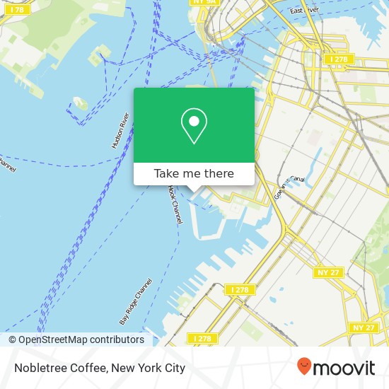 Nobletree Coffee map