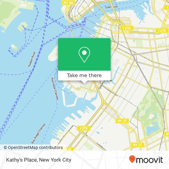 Kathy's Place map
