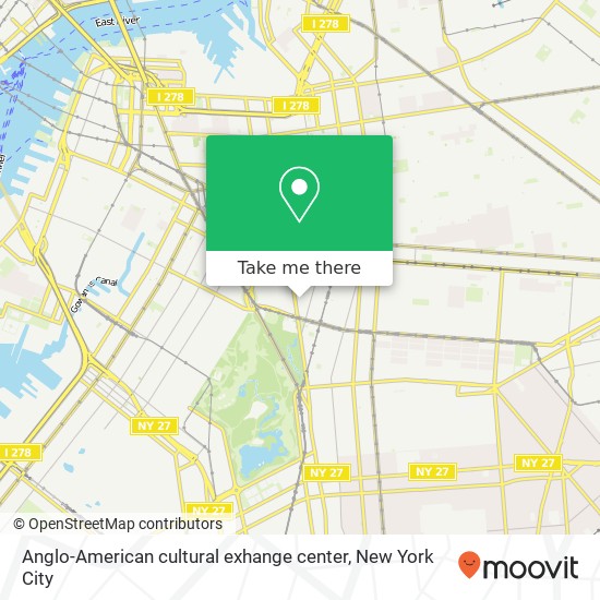 Mapa de Anglo-American cultural exhange center