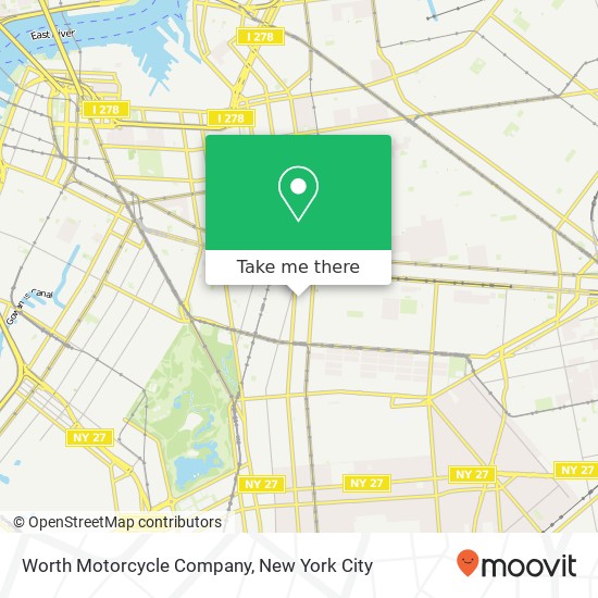 Worth Motorcycle Company map