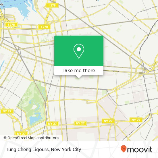 Mapa de Tung Cheng Liqours