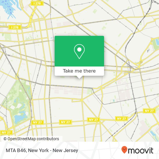 MTA B46 map