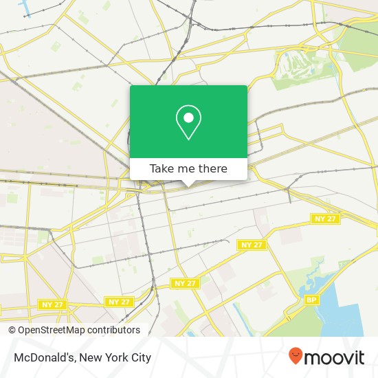 McDonald's map