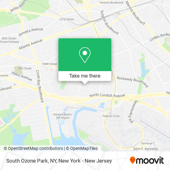 South Ozone Park, NY map