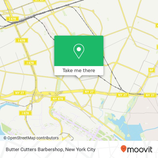 Butter Cutters Barbershop map
