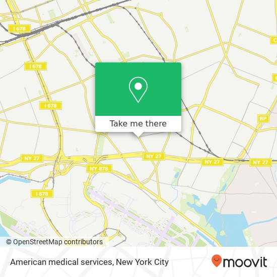 Mapa de American medical services