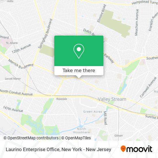 Laurino Enterprise Office map