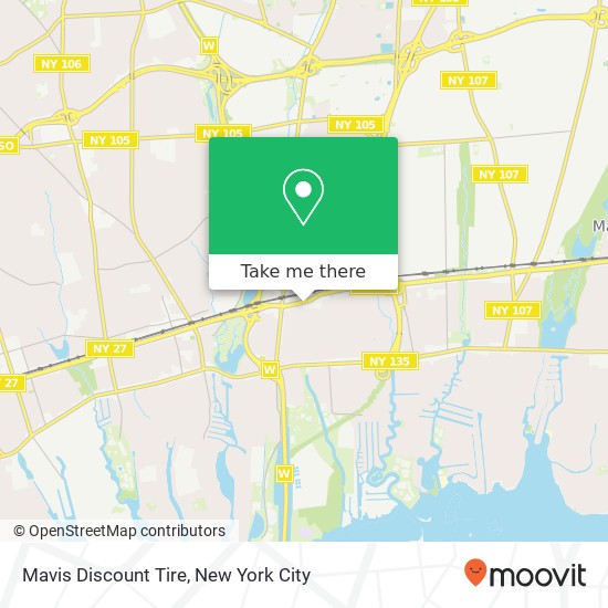 Mavis Discount Tire map