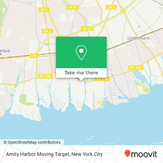 Amity Harbor Moving Target map