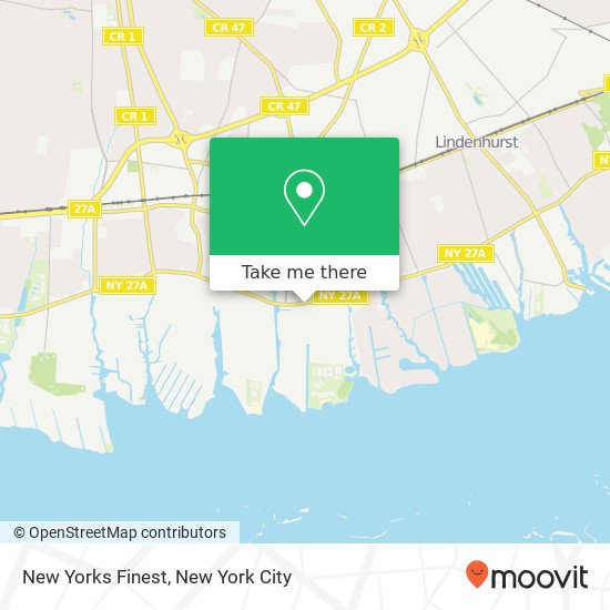 Mapa de New Yorks Finest