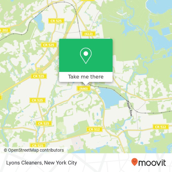 Lyons Cleaners map