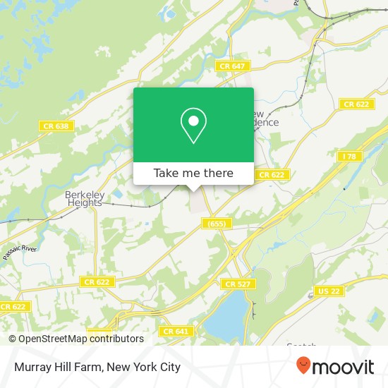 Mapa de Murray Hill Farm