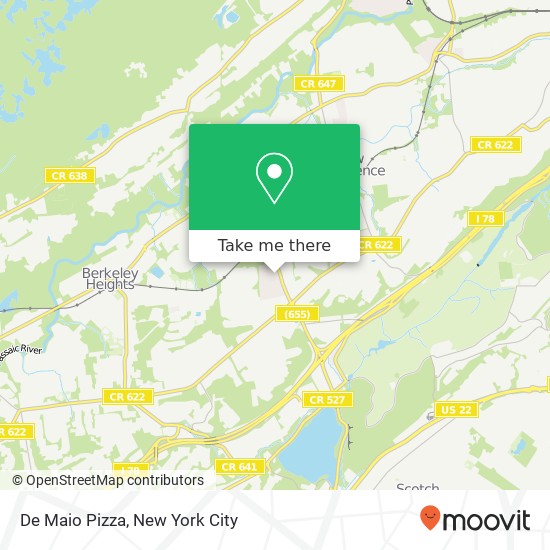 De Maio Pizza map