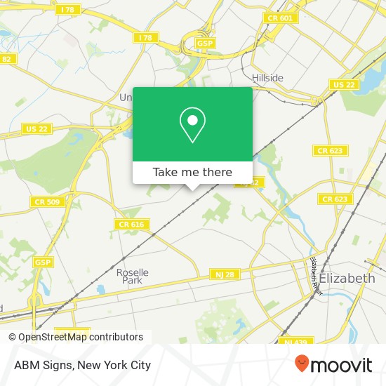 ABM Signs map